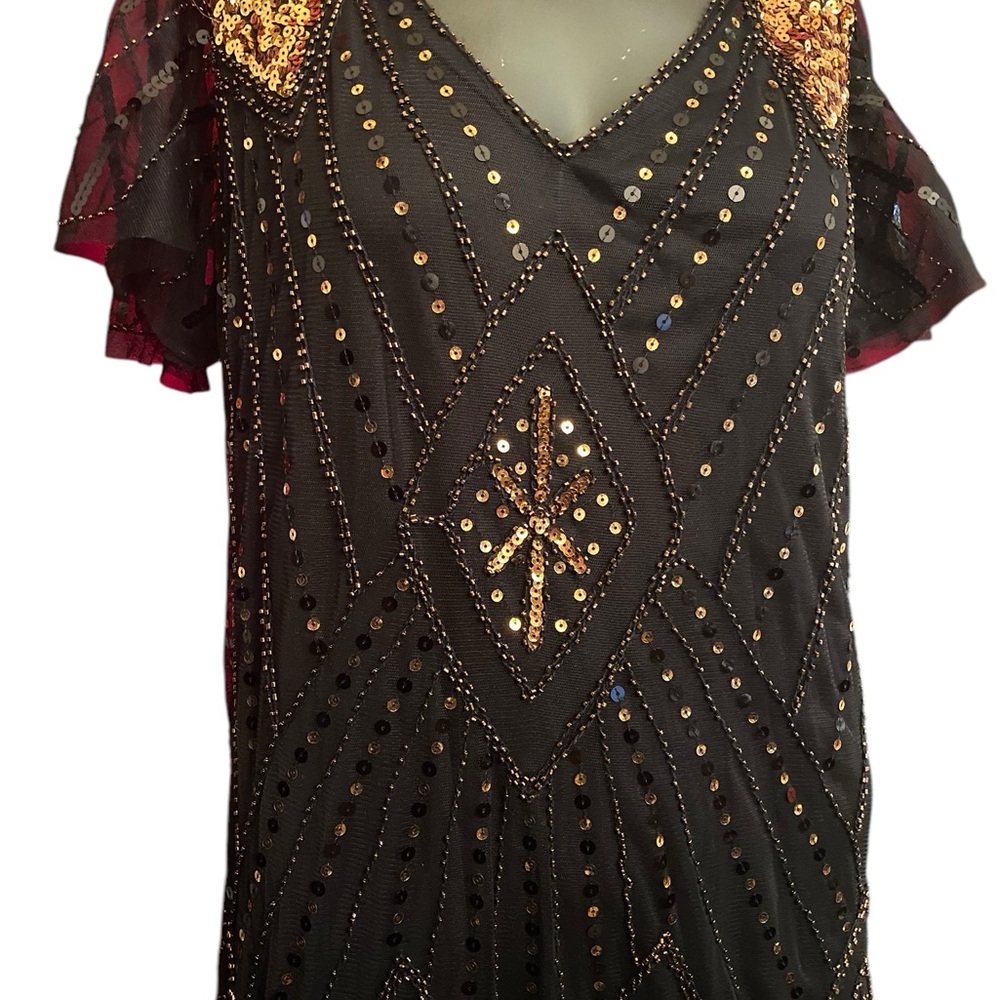 Women’s Evening Party Dress Size L - Picture 2 of 10